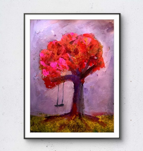 Mary myers originale acrilico - originale,
