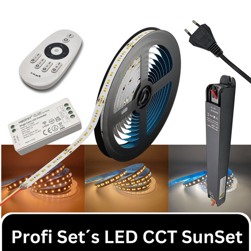Set professionale led strisce - set,