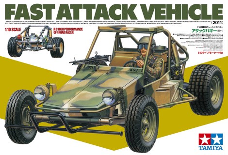 Tamiya scale fast attack - fast,
