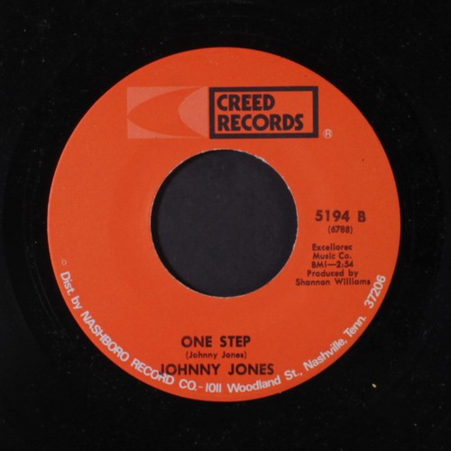 Johnny jones just one - just, step