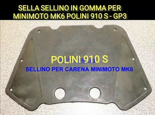 Carena sella sellino gomma - sellino, in