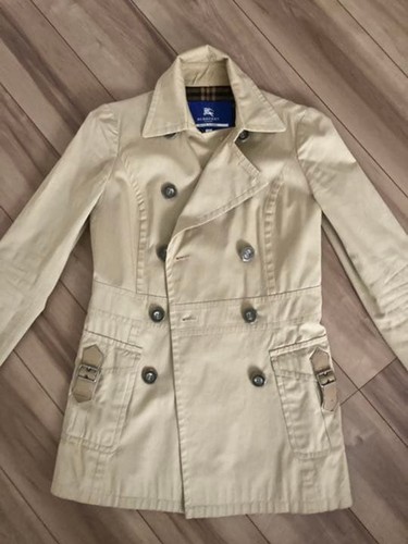 Burberry cappotto trench corto - burberry,