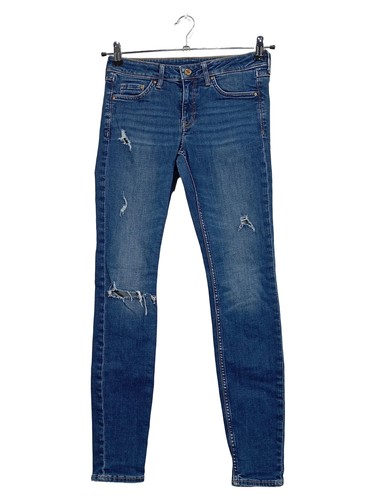 Denim jeans donna skinny blu - skinny,