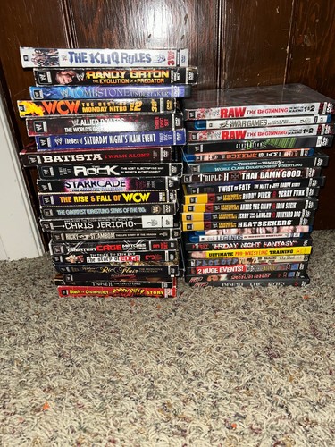 Lot wwe dvd sets - of, 39