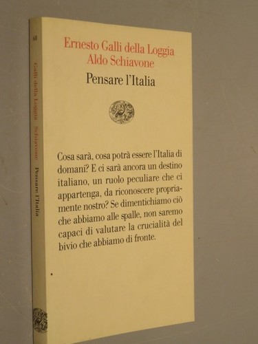 Pensare italia ernesto - l'italia,
