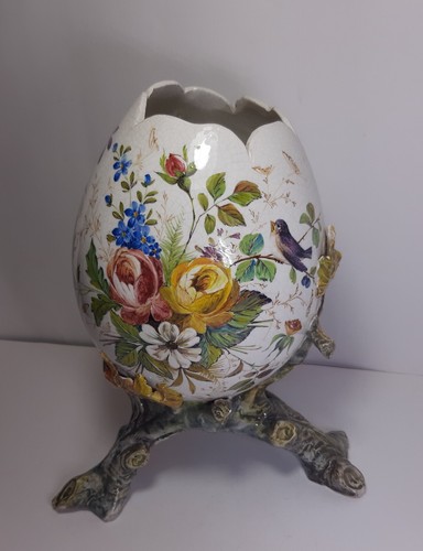 Uovo ceramica nove - uovo, bassano