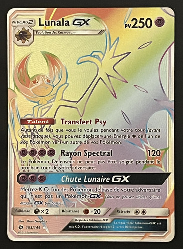 Lunala gx 153 149 - lunala,