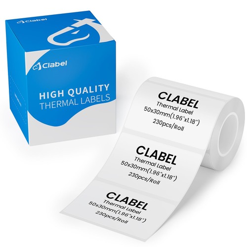 Clabel rotoli 50x30mm - 1,