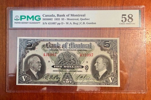 Banconota dollari canada - da, 5