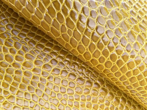 Pelle vitello anilina stampa