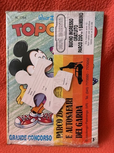 Topolino blisterato originale - topolino,
