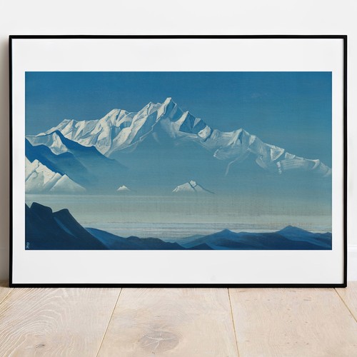 Stampa nicolas roerich monte - nicolas,