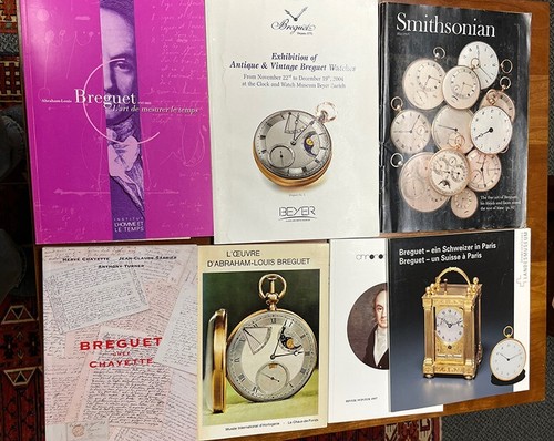 Breguet set seven catalogs
