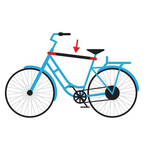 Adattatore portabici per - , bici