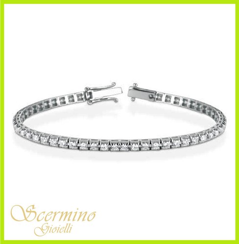 Braccialetto uomo oro bianco - braccialetto,