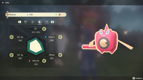 Rotom wash alfa - wash, 6iv