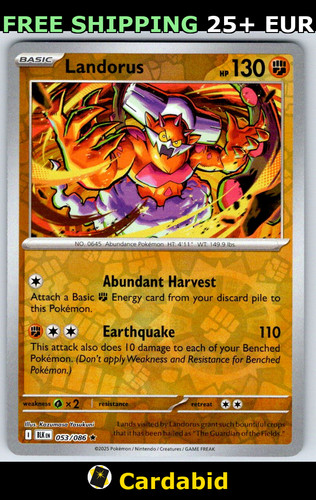 Landorus blk 053 086 - -, sv