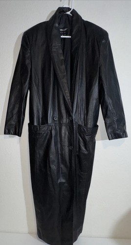 Trench cappotto donna pelle