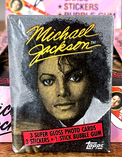 1984 topps michael jackson - 1984,