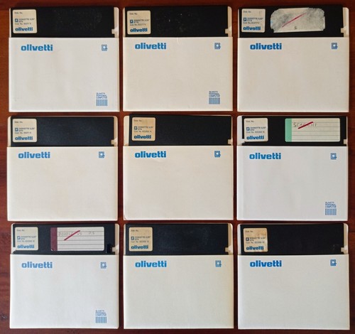 Lotto floppy - floppy, 5”