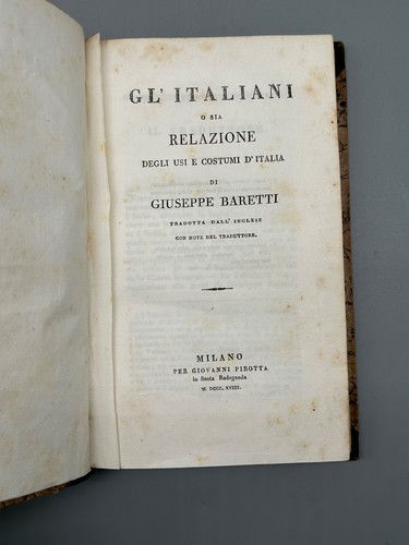 Libro antico italiani - antico, gl’