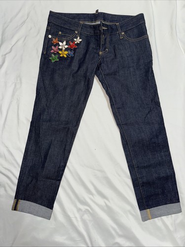 Jeans donna dsquared2 scuro - donna,