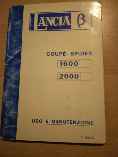 Lancia beta coupe spider 1600 - coupe',