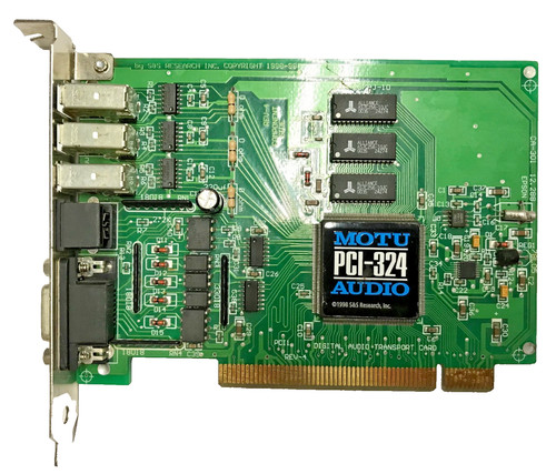 Motu pci 324 audiowire - motu, pci-324