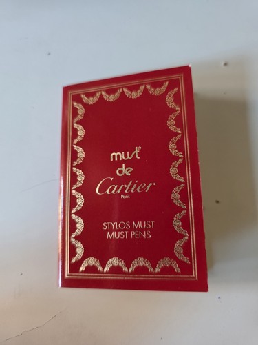 Stylos must pens cartier - pens,