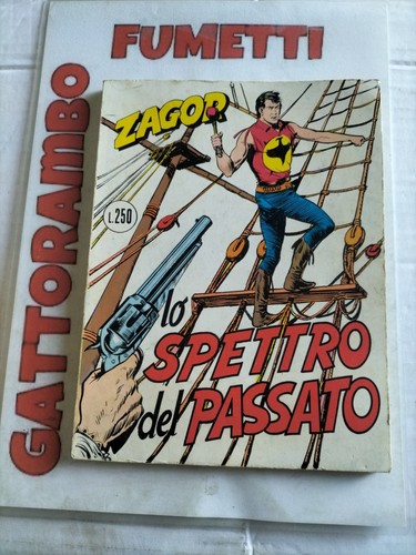 Zagor scritta rossa - rossa,