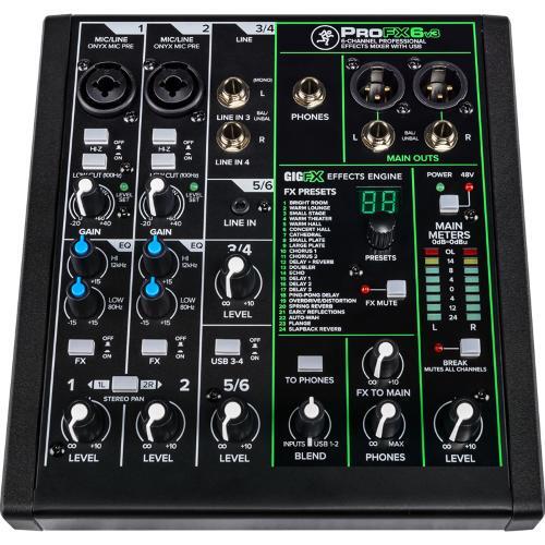 Mackie profx6 mixer 6 - v3,