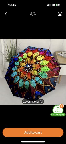 Ombrello multicolore - ombrello,