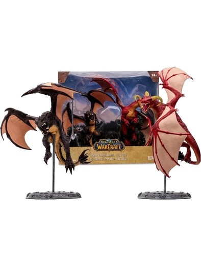 Red highland drake and - red, black
