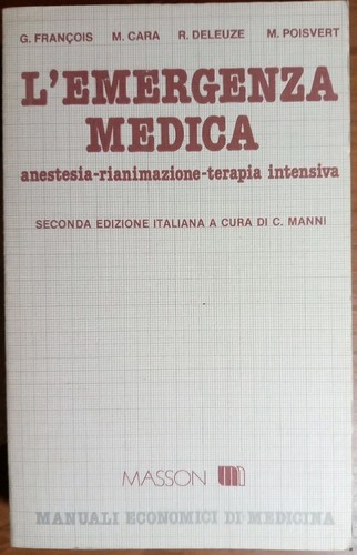 Emergenza medica anestesia - l'emergenza,