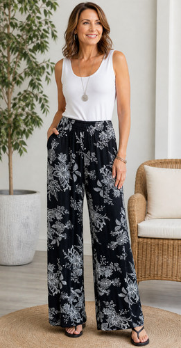 Nuove pantaloni palazzo larghe - nuove,