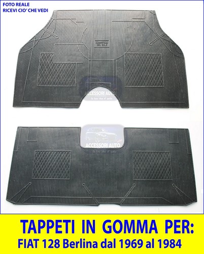 Tappetini gomma per fiat - gomma,