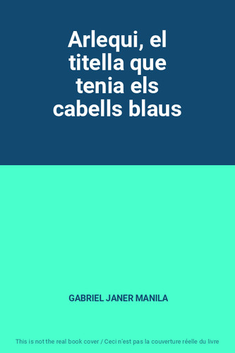Arlequi titella que - arlequi,,