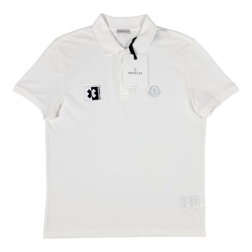 Moncler polo shirt white - polo,