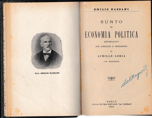 Sunto economia politica - di,