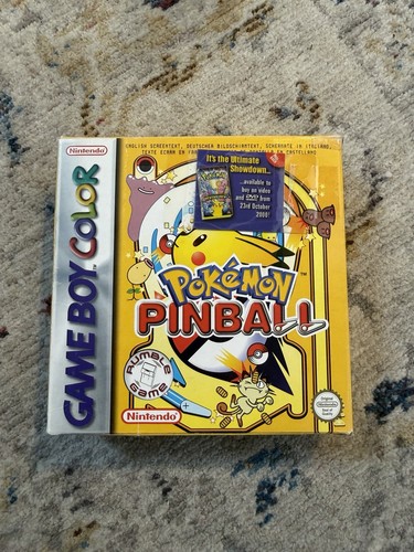 Pokémon pinball nintendo game - pinball,