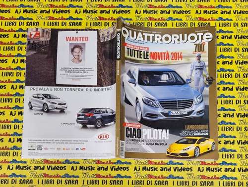 Rivista magazine quattroruote - magazine,