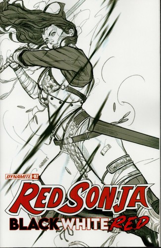 Red sonja black white - sonja:,