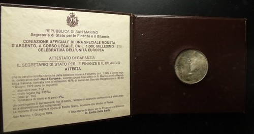 San marino 1000 lire 1979 - san,