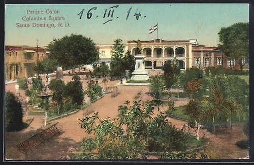Ansichtskarte santo domingo - ansichtskarte,