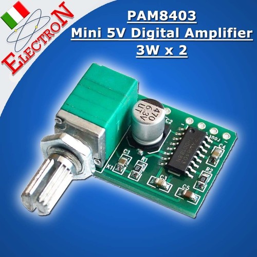 Modulo pam8403 mini - mini, 5v