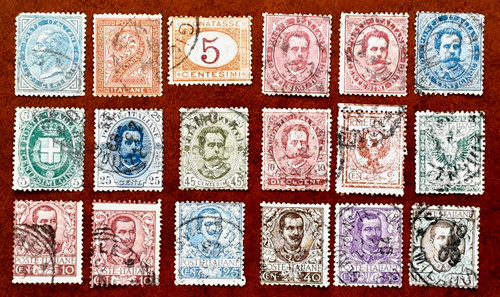 Francobolli antichi collezione