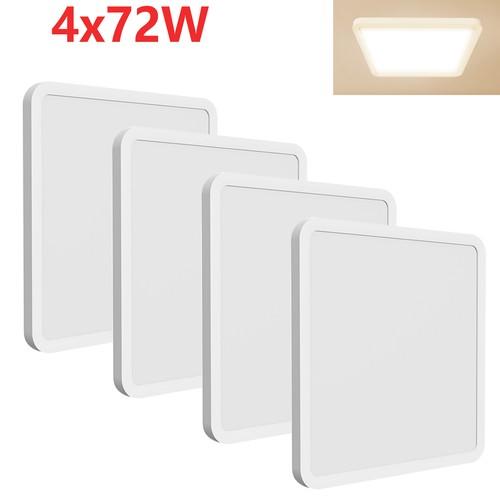 Plafoniera led 4x72w quadrata - plafoniera,