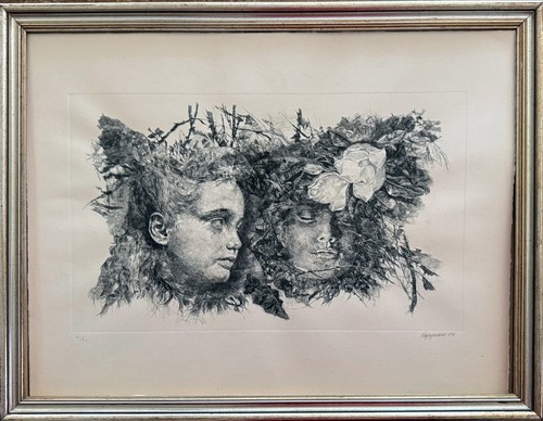 Renzo vespignani acquaforte 2 - acquaforte, "2