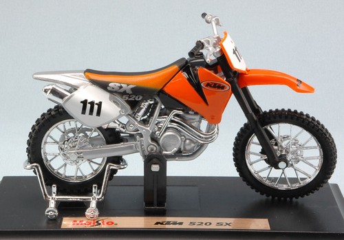 Modellino moto ktm 520sx - modellino,