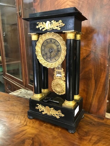 Orologio pendolo impero con - orologio, a